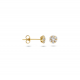 Blush oorbellen Geelgoud met zirkonia 7241YZI MAAT 5,2mm - 48806