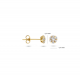 Blush oorbellen Geelgoud met zirkonia 7241YZI MAAT 5,2mm - 48806