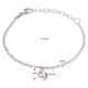 Zilveren kinderarmband eenhoorn 1,8 mm MAAT 13 + 3 cm - 49031