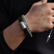 AZE Jewels IRON BIG WAVE BLACK 11MM - 47086