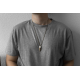 AZE Jewels NECKLACE TRIANGLE - DORE - 47095