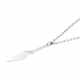 AZE Jewels NECKLACE SPEAR - INOX - 47097