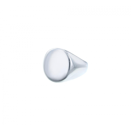 AZE Jewels RING SIGNET - INOX MAAT 19 - 47099