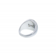 AZE Jewels RING SIGNET - INOX MAAT 19 - 47099