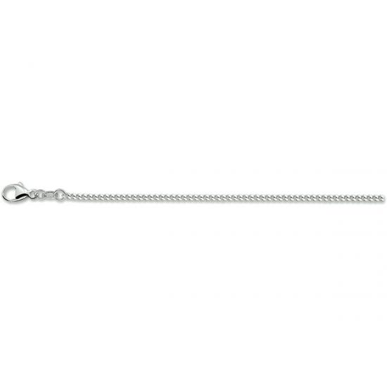 Zilveren collier gourmet 1,8 mm MAAT 45 cm - 49038