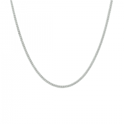 Zilveren collier gourmette 1,6 mm MAAT 42cm - 49041 Zilveren collier gourmette 1,6 mm MAAT 42cm - 49041