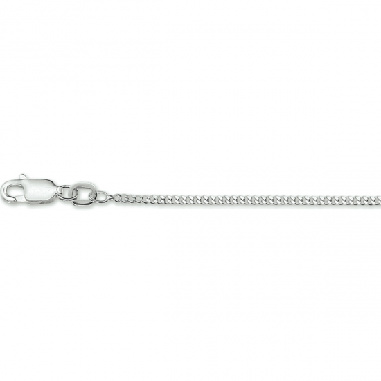Zilveren collier gourmette 1,6 mm MAAT 42cm - 49041