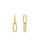 ANIA HAIE Goudkleur Cable Link Earrings 2,5cm - 48794