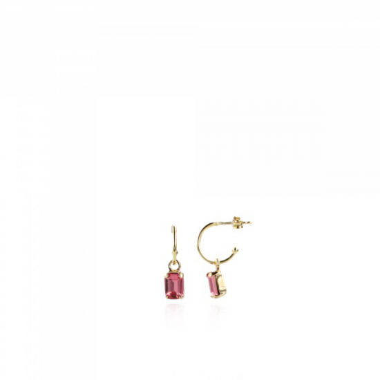 LOTT. Gioielli MAY SWAROVSKI ROSE OORBELLEN Goudkleurig - 47229