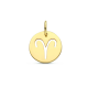 Gouden hanger sterrenbeeld Ram - 49662