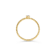 Blush Ring Bolletjes met Zirkonia Geelgoud 1216YZI MAAT 16,5 - 47827