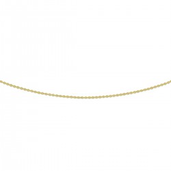 Geelgouden collier anker plat 0,8 mm 41 - 43 - 45 cm - 49791