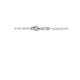 Zilveren collier paperclip plat 2,4 mm 40 + 4 cm. - 49800