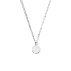 Zilveren Graveercollier rondje 2,5 mm 42 + 3 cm - 49802
