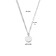 Zilveren Graveercollier rondje 2,5 mm 42 + 3 cm - 49802