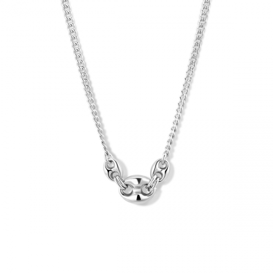 Zilveren collier 10,5 mm 42 + 3 cm - 49803