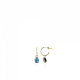 LOTT. Gioielli MAY SWAROVSKI BLAUWE OORBELLEN Goudkleurig - 47228