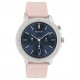 OOZOO Smartwatch 45 mm roze / zilverkleur Q00312 - 47256