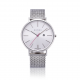Zinzi Retro horloge zilvergekleurd 38mm ZIW402M - 49880