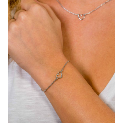 ZINZI zilveren armband met open hartje ZIA1420 - 49907