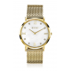 ZINZI Roman horloge witte parelmoer geelgoudkleurig 34mm ZIW548M - 49887