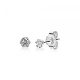 ZINZI zilveren oorknoppen zirconia wit chatonzetting ZIO1983 - 49925
