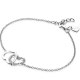 ZINZI armband verbonden harten met zirkonia ZIA1736 - 49944
