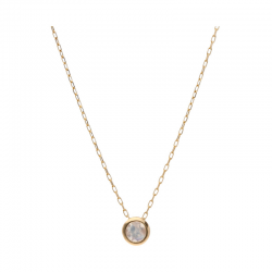 Swing Jewels Geboortesteen Collier Geelgoud Juni Maansteen C-K14-W1327-PL MAAT 42+3CM - 50076