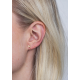 ZINZI zilveren oorknoppen Goudkleur bliksemschicht 8mm ZIO1681G - 50173