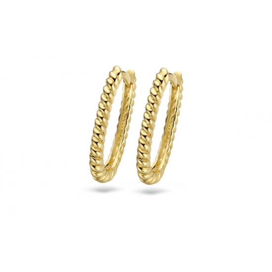 Oorringen 7273YGO - 14k Geel goud 1.6CM - 50225