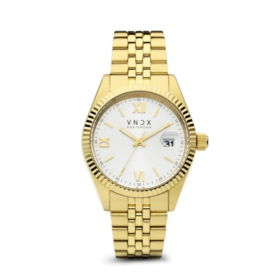 VNDX Amsterdam horloge Dare Devil XL Goud 40mm - 50259
