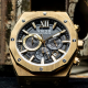 VNDX Amsterdam Horloge Wise Man MD11885/01Staal zwart Goud Zwart 46mm - 50265