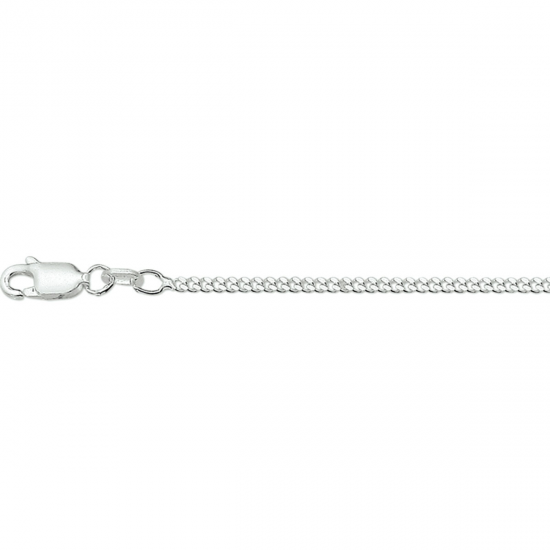 Zilveren collier gourmette 2,1 mm MAAT 50 cm - 50300
