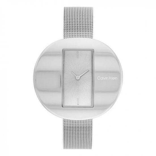 Calvin Klein circular zilverkleurig 40mm - 50144