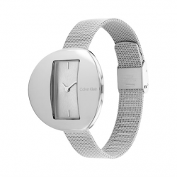 Calvin Klein circular zilverkleurig 40mm - 50144