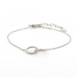 Kalli Kalli Edelstaal armband Rondjes MAAT 18+2 cm - 49161