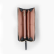 FMME. Grote Leren Portemonnee - Zwart Grain Leer - 47318