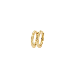 Blush Oorringen wokkel Geelgoud 7265YGO MAAT 10,7mm - 47820