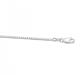 Zilveren collier venetiaans 1,4 mm 50cm - 50329