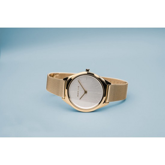 Bering horloge Ultra Slim polished gold 31mm - 48310