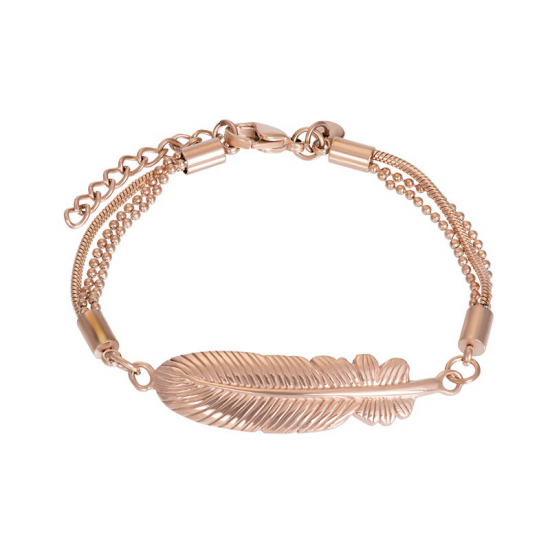 iXXXi Bracelet Feather Rosékleurig - 47344