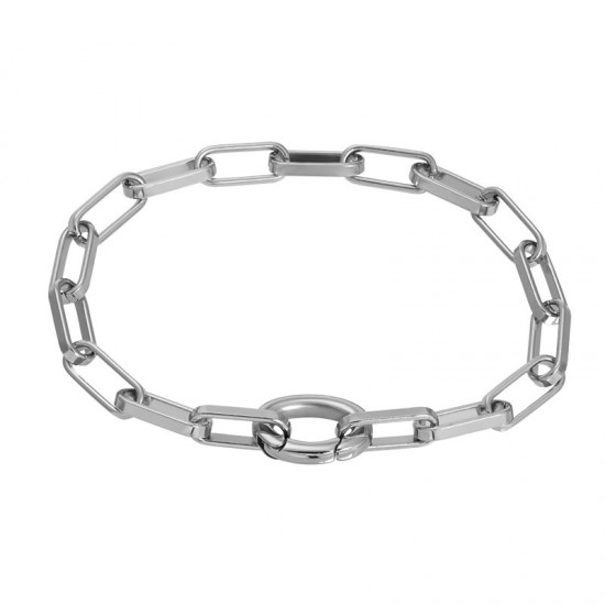 iXXXi Bracelet Square Chain Zilverkleur - 47354