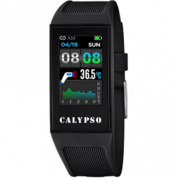 CALYPSO Smartime Watches Zwart  Fitness Tracker MET THERMOMETER - 47434