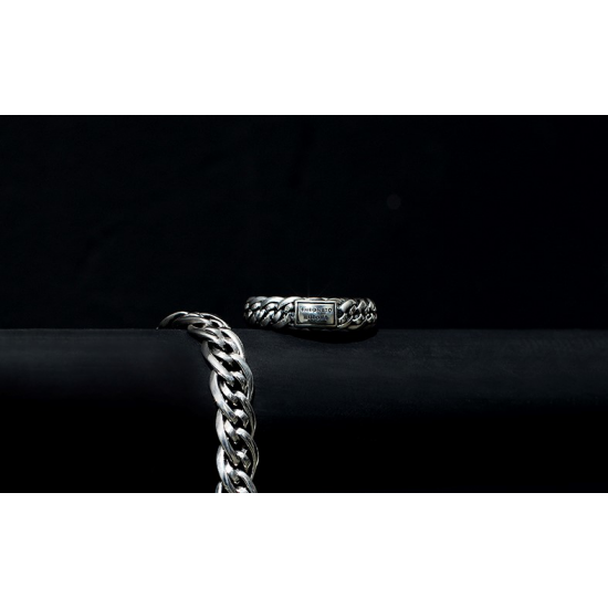 Buddha to Buddha 612 Nathalie XS Ring Silver MAAT 16 - 47449
