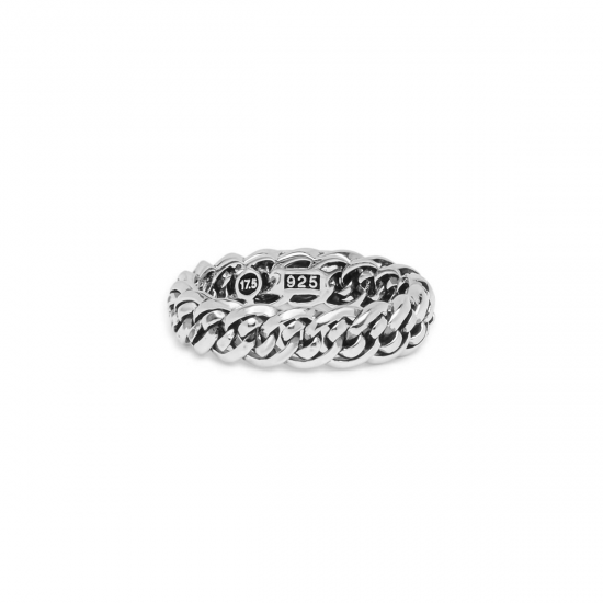 Buddha to Buddha 612 Nathalie XS Ring Silver MAAT 16 - 47449