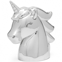 Spaarpot Unicorn, zilver kleur 6166061 - 50509