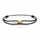 Blush Armband Geelgoud met Zijdekoord 2174YGO Verstelbaar - 47495