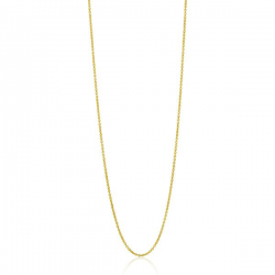 ZINZI Gold 14 karaat gouden collier anker schakel 40-43cm ZGC314 - 50655