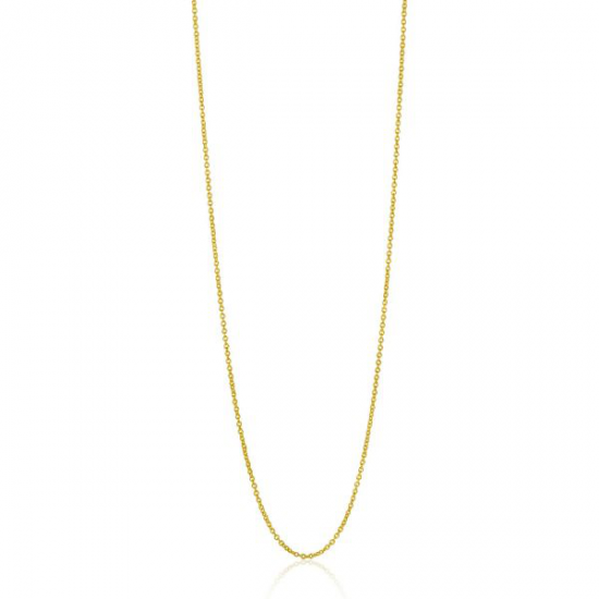 ZINZI Gold 14 karaat gouden collier anker schakel 40-43cm ZGC314 - 50655