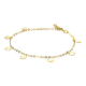 ZINZI Gold 14 karaat gouden armband ronde plaatjes 18-20cm 1,7 x 6 mm ZGA167 - 50656